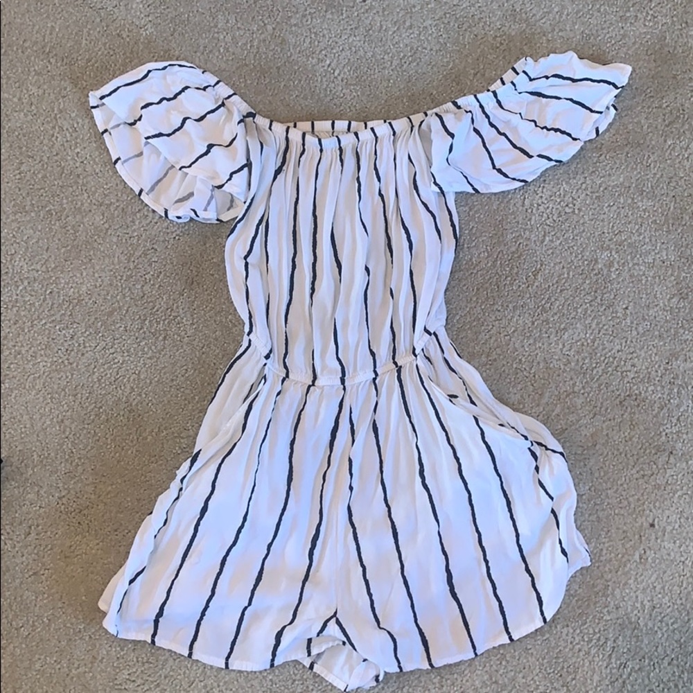 Off the Shoulder Romper